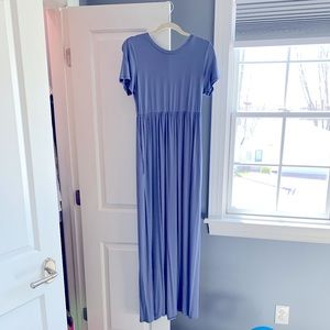 Pink blush maxi dress